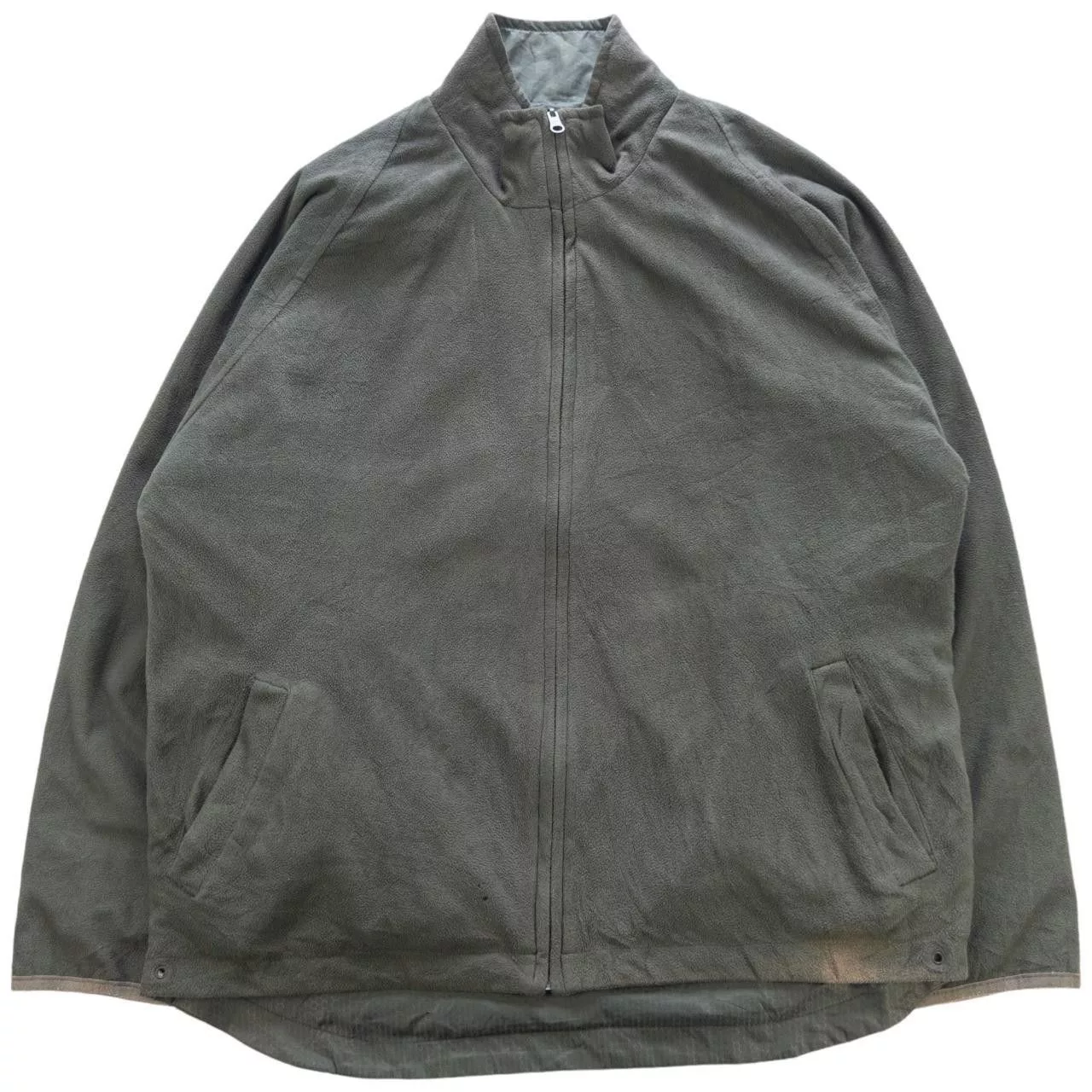 Stussy Light Jackets Vintage Stussy Reversible Fleece Jacket Size L Green