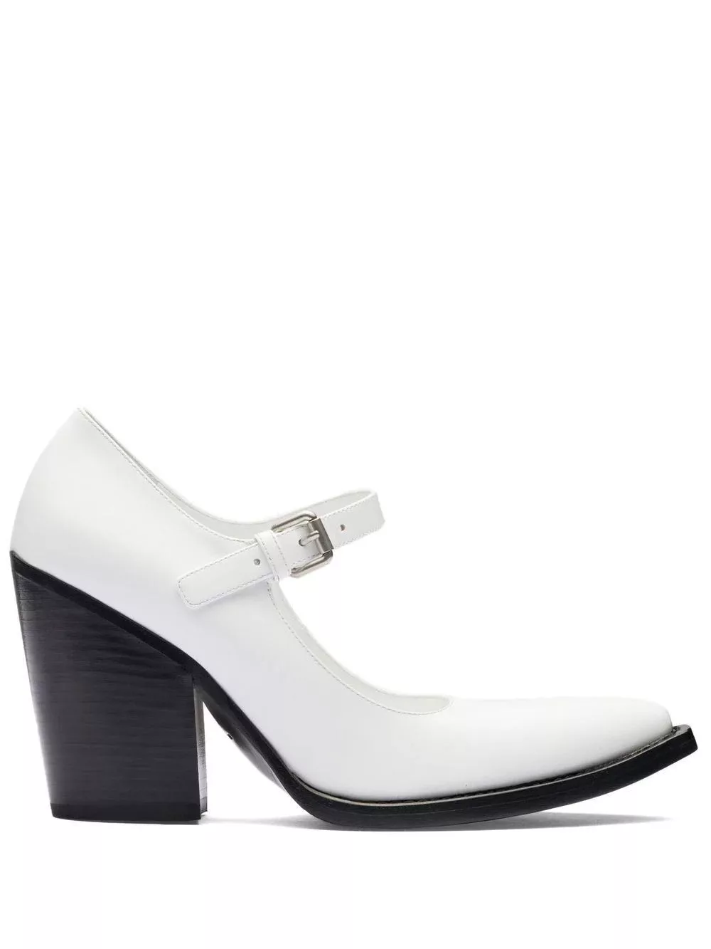 Prada Heels Prada o1la1rc1a0724 Heeled Pump in White