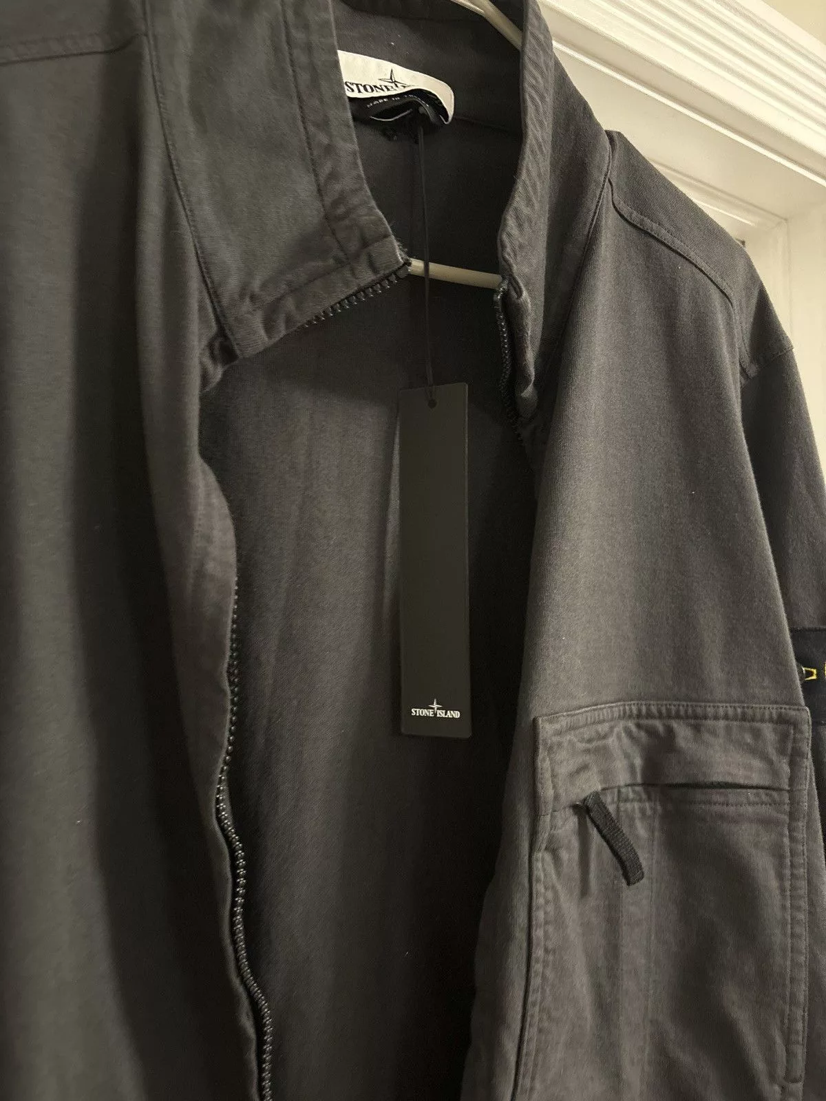 Stone Island Light Jackets Stone island Jacket Black
