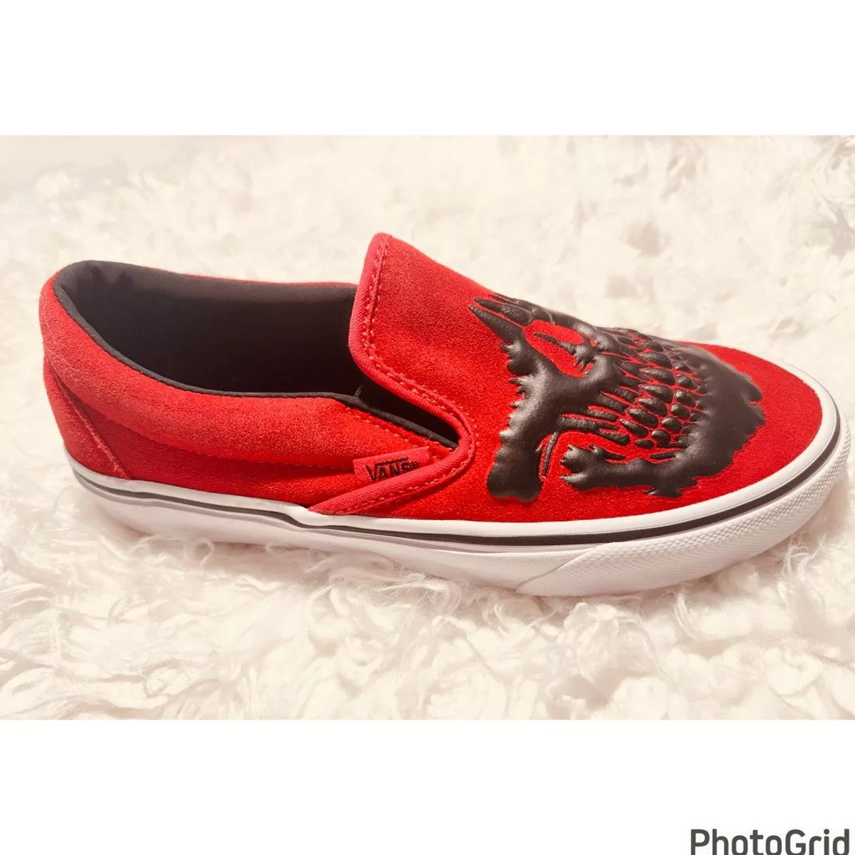 Vans Slip Ons Vans Jawbone Red