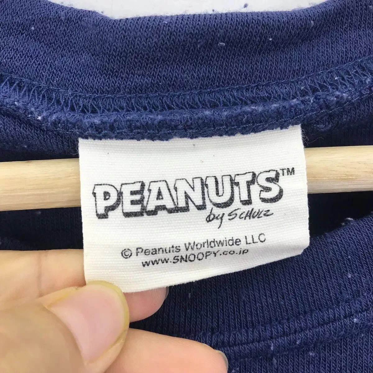 Peanuts Sweatshirts Vtg 90’ PEANUTS SNOOPY CARTOON Schulz Sweatshirt Pullover Blue
