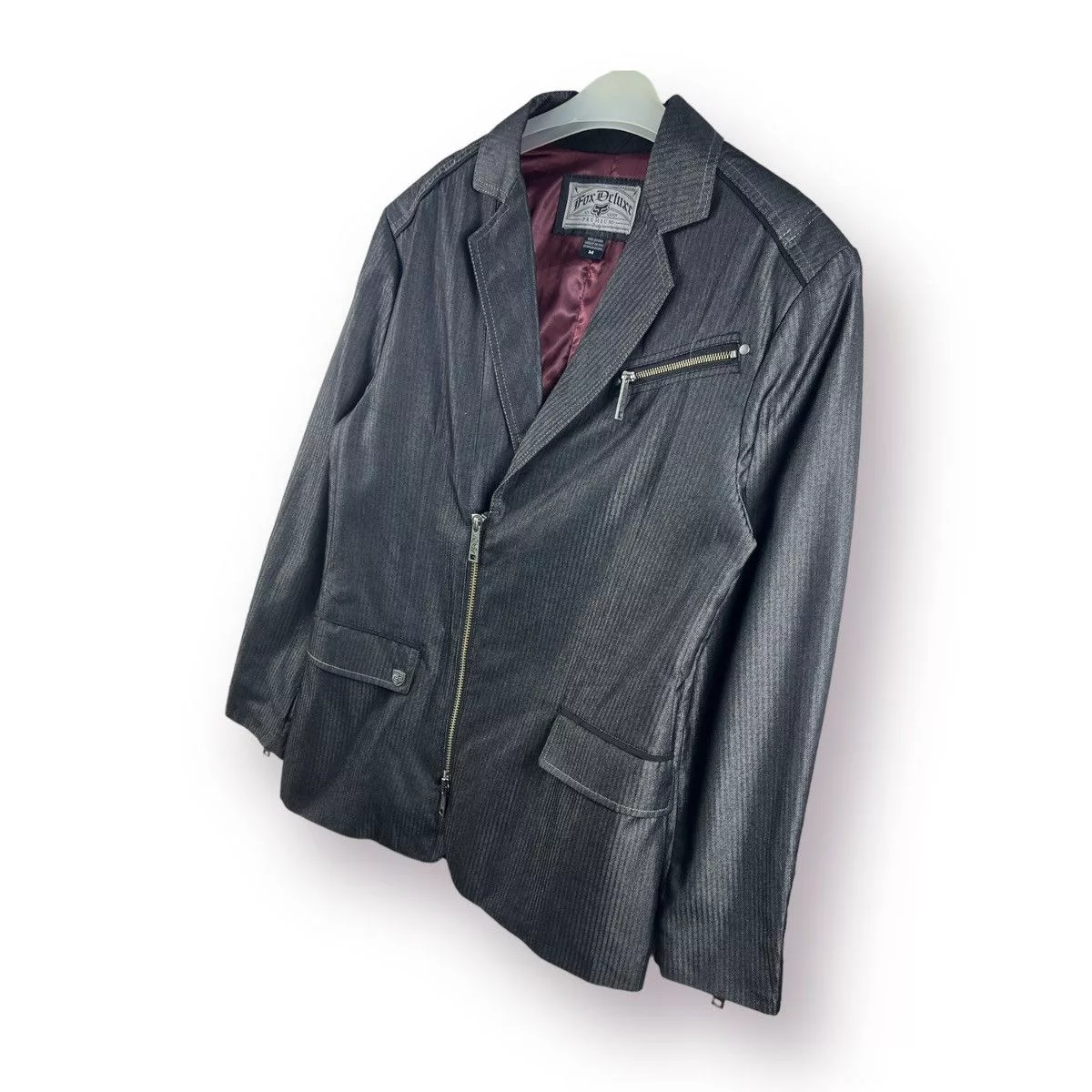 Fox Racing Heavy Coats Fox Racing 🔥 FOX DELUXE herringbone heavy jacket - M Gray