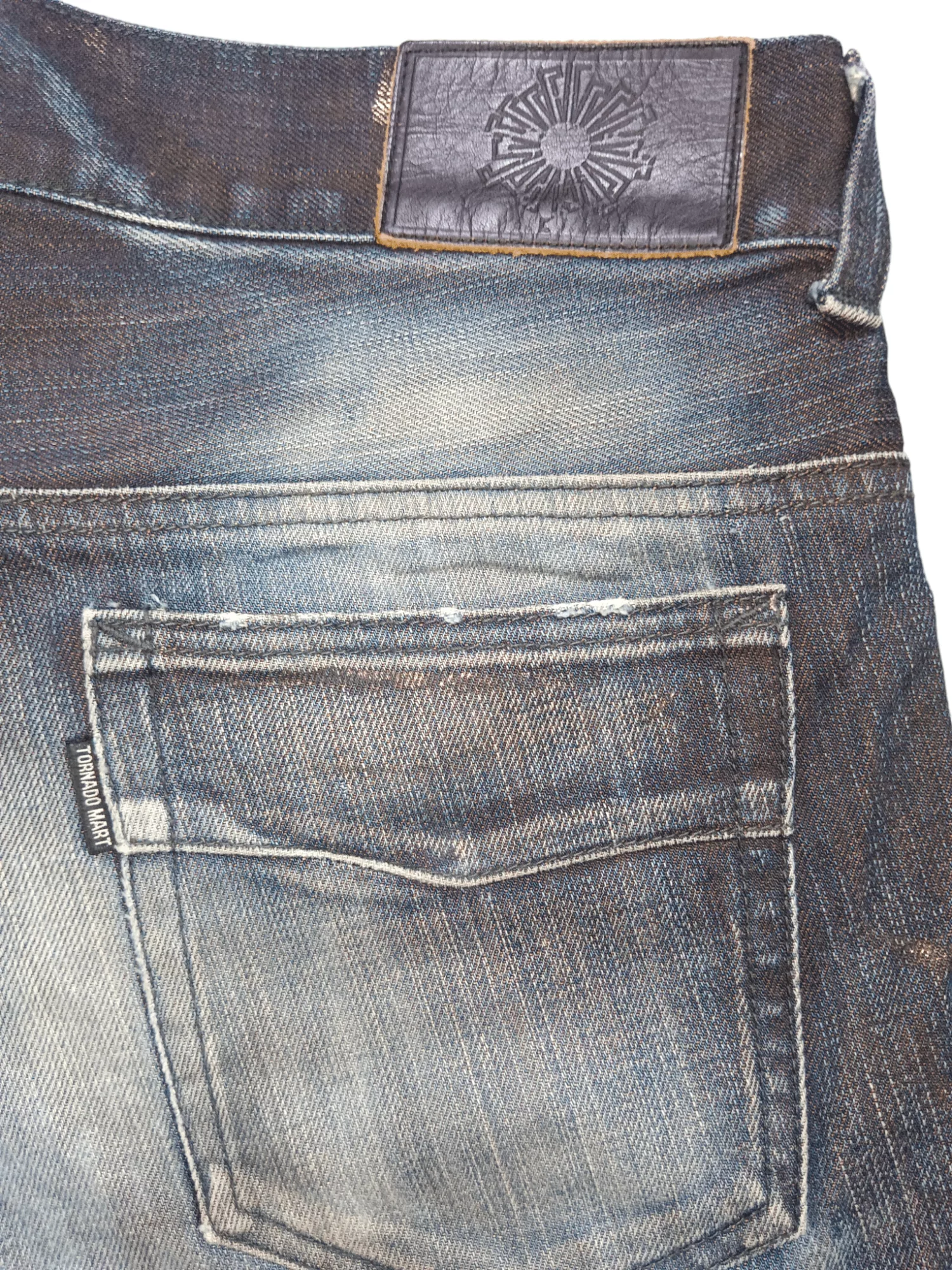 Tornado Mart Denim Rare!!! Tornado Mart Seditionaries Super Flare Jeans Blue