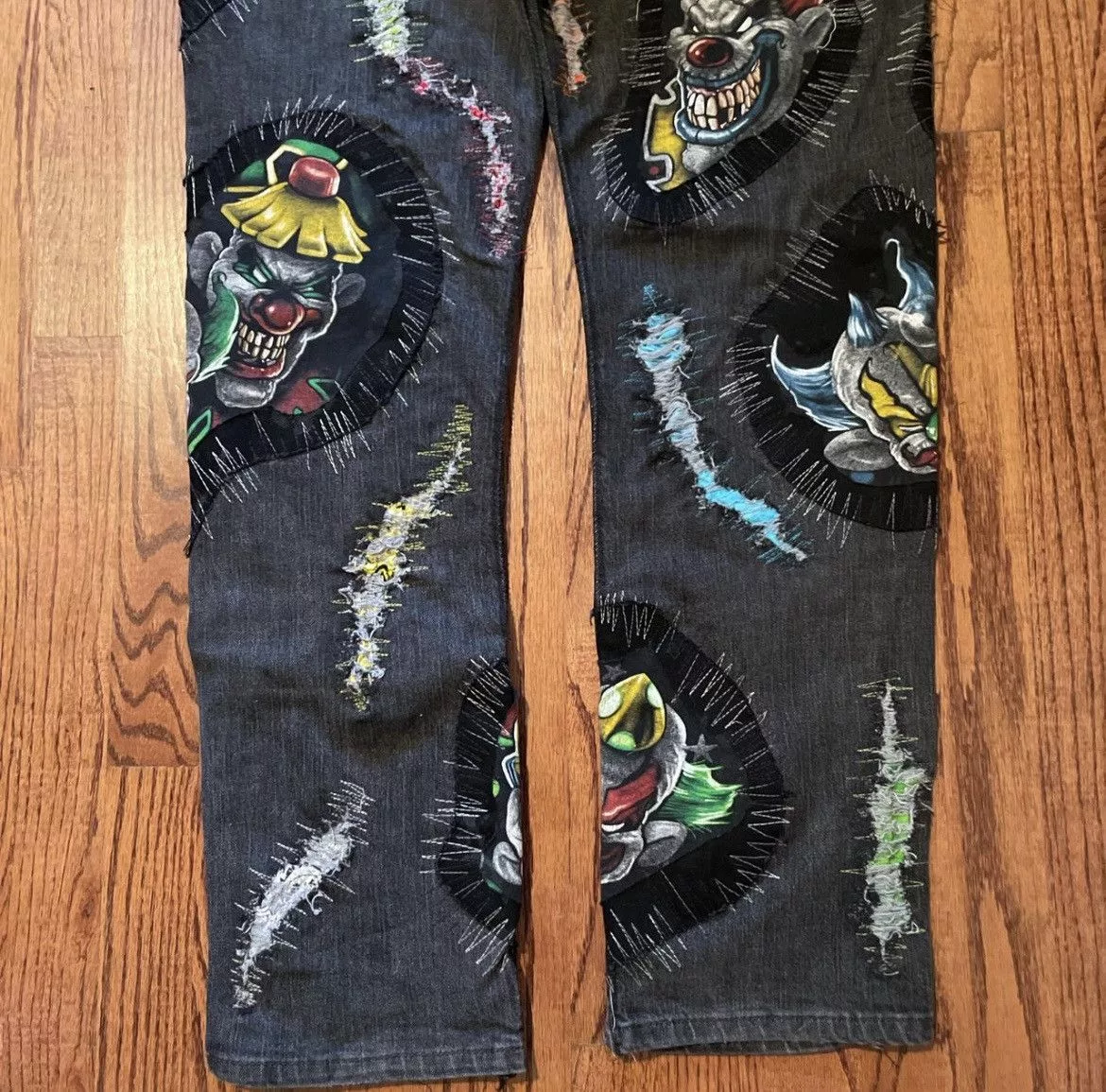 Other Denim Other Killer Klown Levi Jeans Customs Black