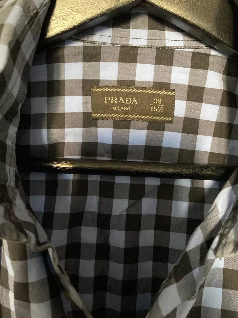 Prada Shirts Button Ups Prada Mainline checkered button up Multi Luxury