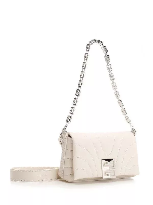 Givenchy Shoulder Bags Givenchy o1srvl11e0724 Size: OS / Soft' Small Shoulder Bag in White