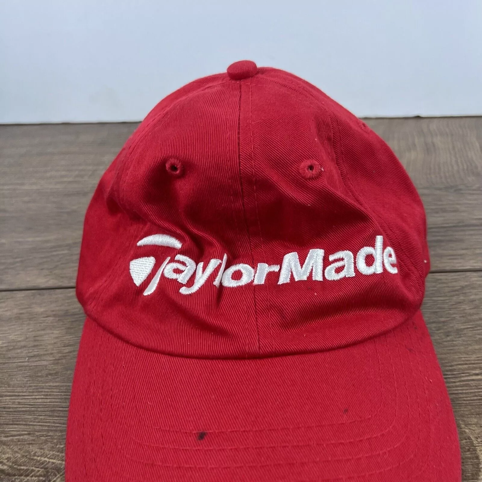 Other Hats Other TaylorMade Gold Hat Red Adjustable Hat Red TaylorMade Adult