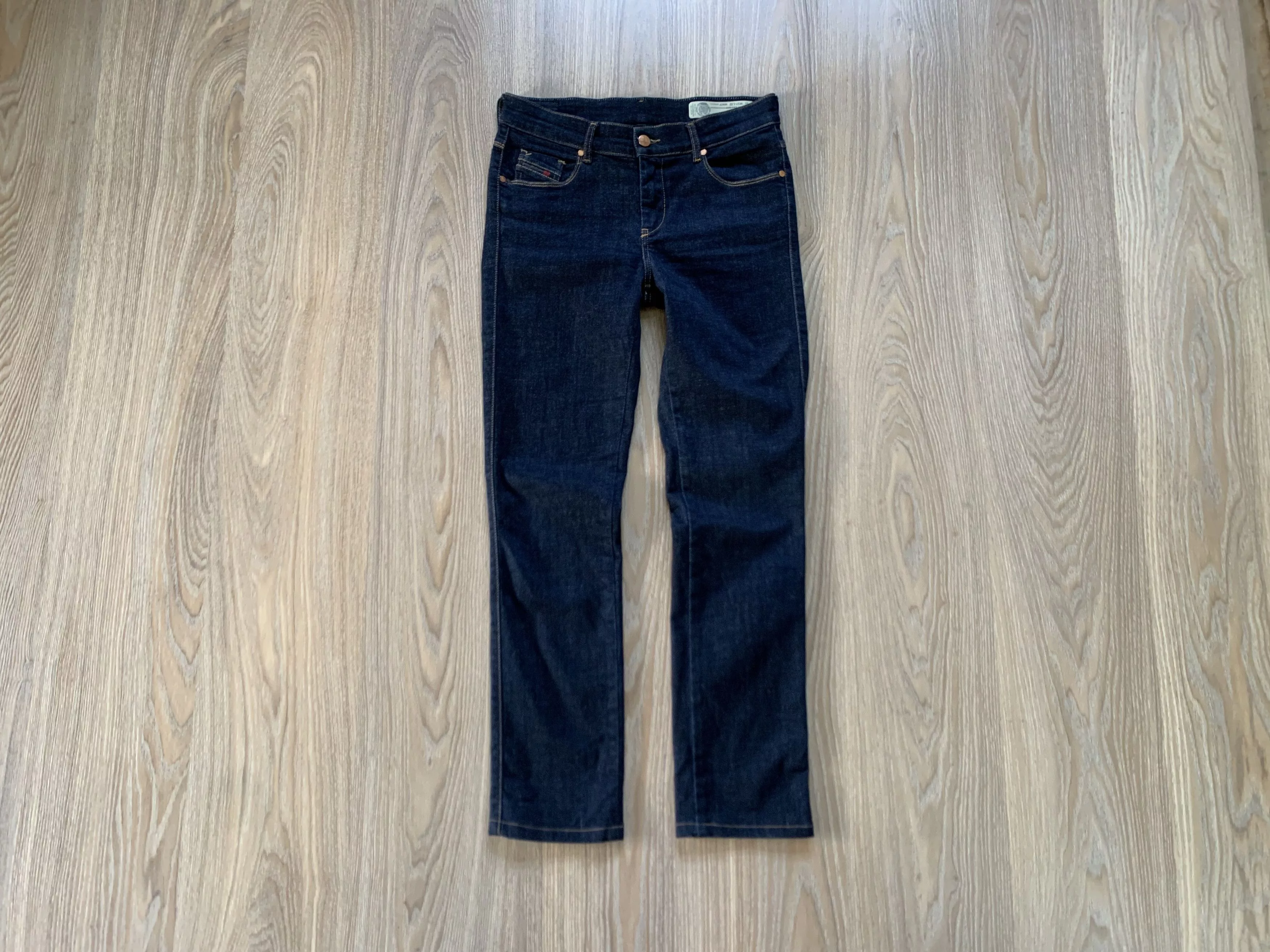 Diesel Jeans Diesel Sandy Womens Denim Stretch Jeans Blue Streetwear