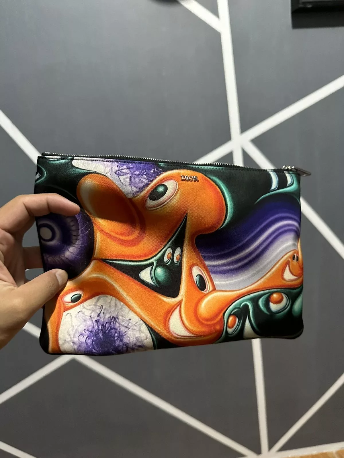 Dior Other Dior Kenny Scharf Multicolor Printed Nylon Black