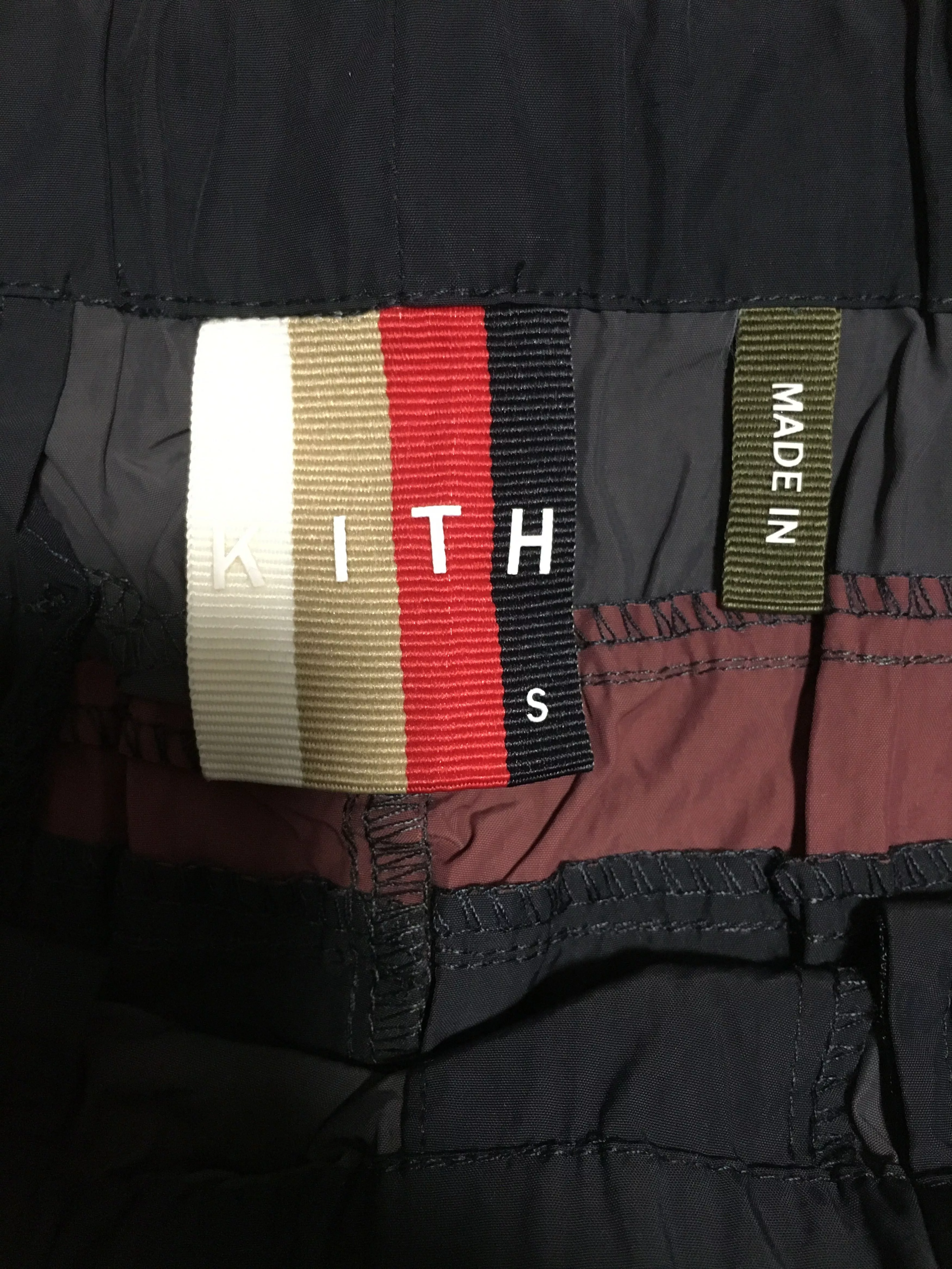 Kith Casual Pants Kith Colorblocked Trek Pants JP Exclusive Black