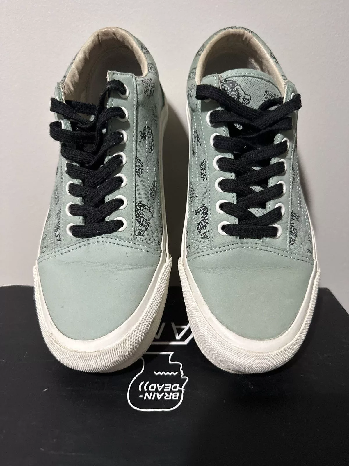 Brain Dead Low Top Sneakers Brain Dead × Vans VANS x Brain Dead Old Skool LX (Granite Green) Size 9