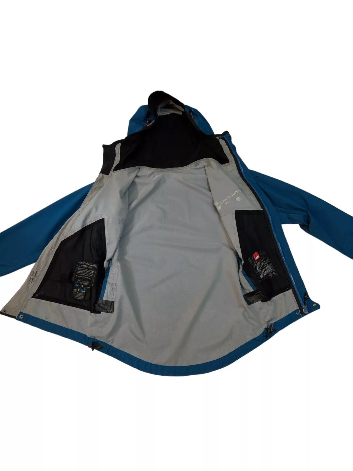 Klattermusen Light Jackets Klattermusen Allgrön Gorpcore Waterproof Jacket Blue