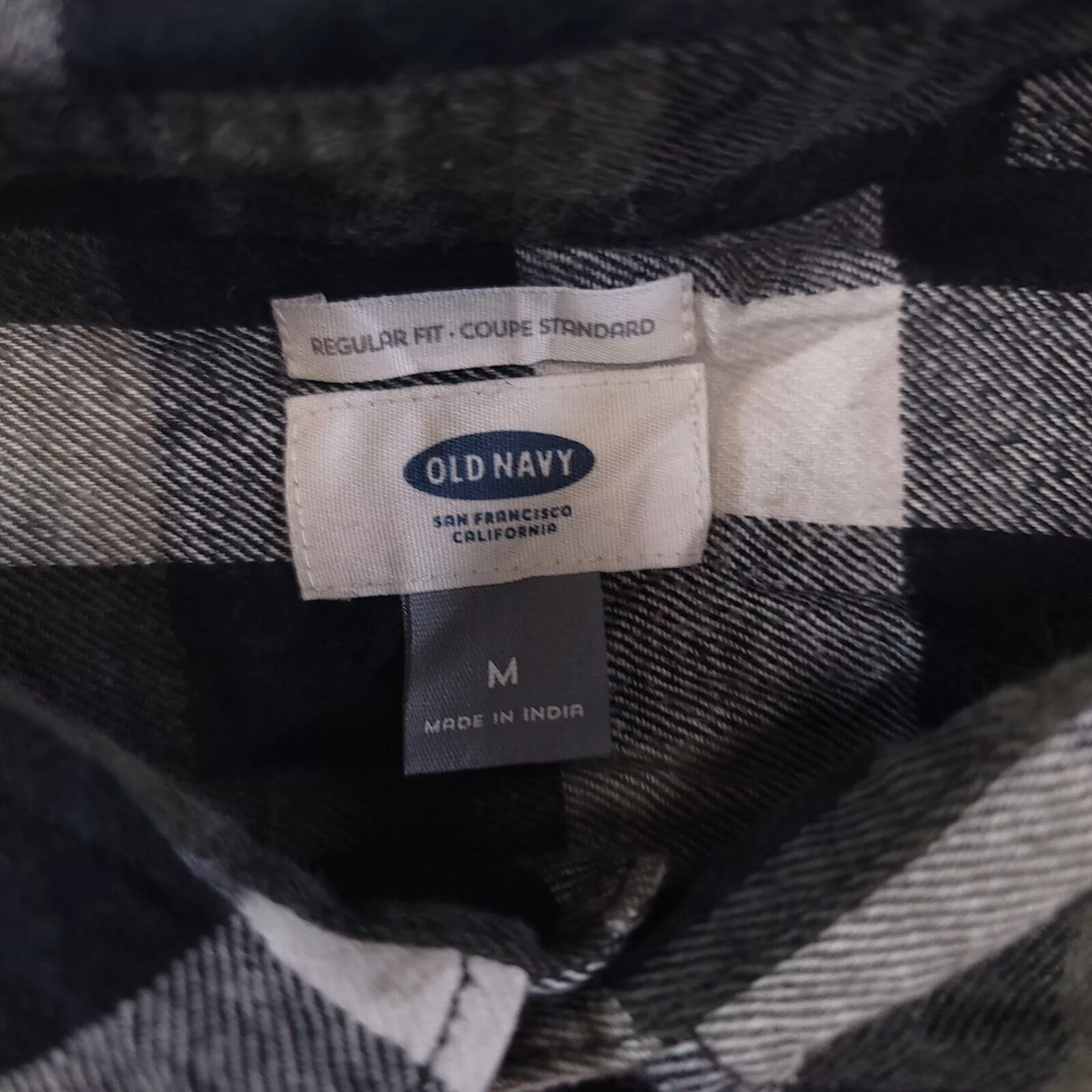 Old Navy Shirts Button Ups Old Navy Gingham Flannel Shirt Mens Size Medium Green Black