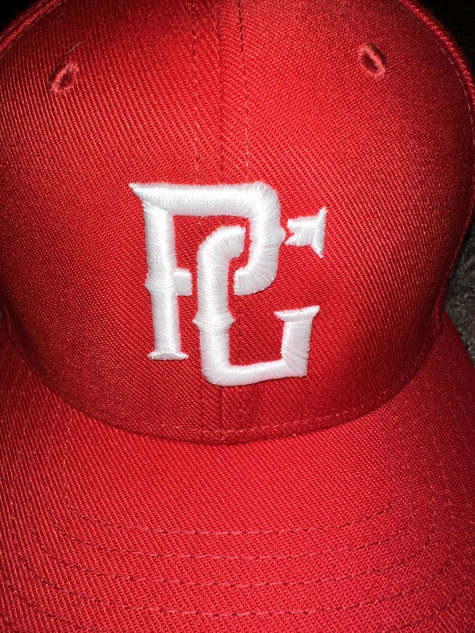 Nike Hats Nike Men’s Perfect Game PG Lettering Red SnapBack