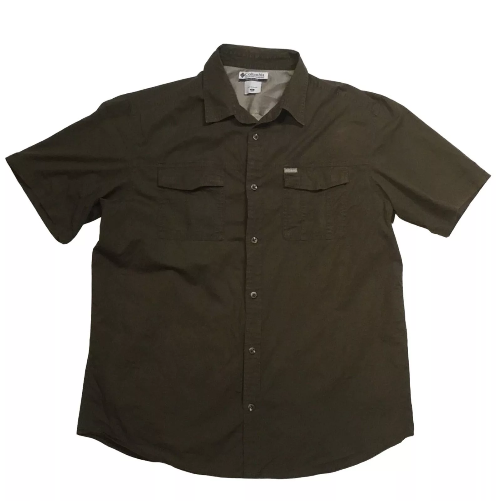 Columbia Shirts Button Ups Columbia Utility Shirt Green