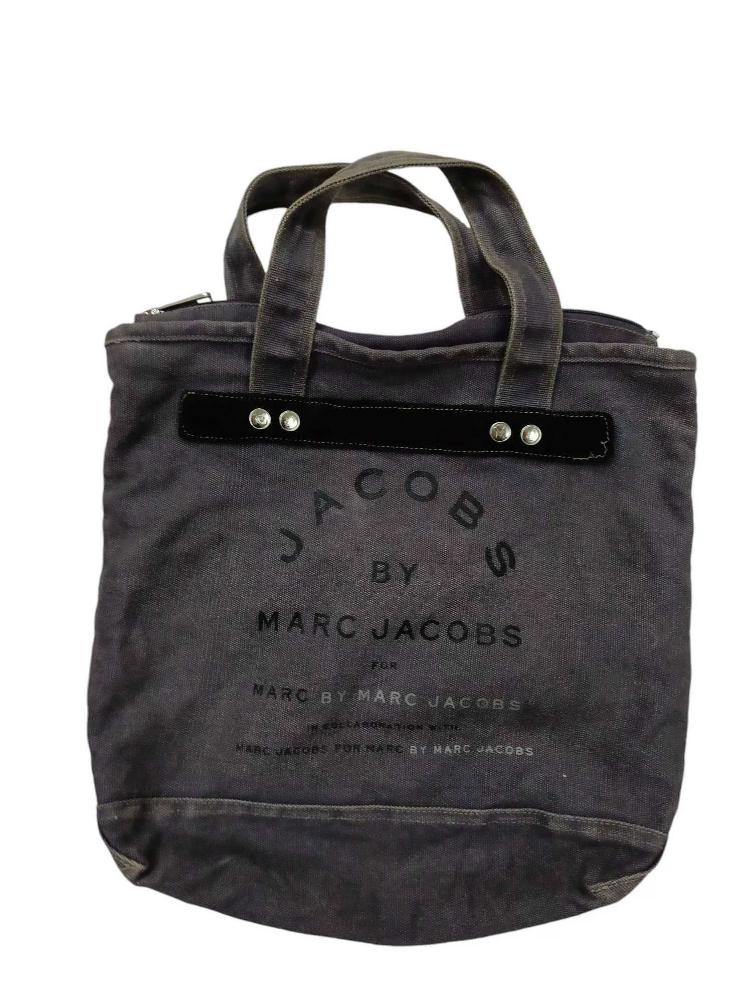 Marc Jacobs Bags Luggage Jacobs By Marc Jacobs Faded Colour Canvas Tote Bag Gray