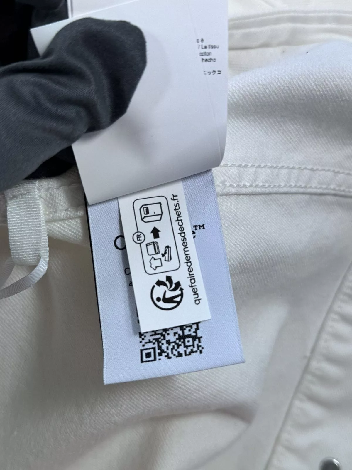 Off-White Vests Off-White OVERSIZED DENIM VEST