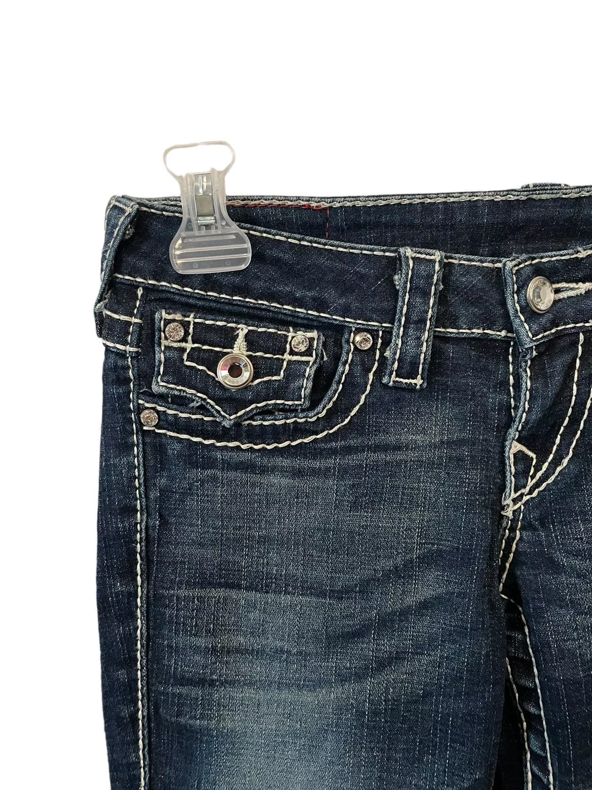 True Religion Jeans Disco Billy Big T Size 26 Blue