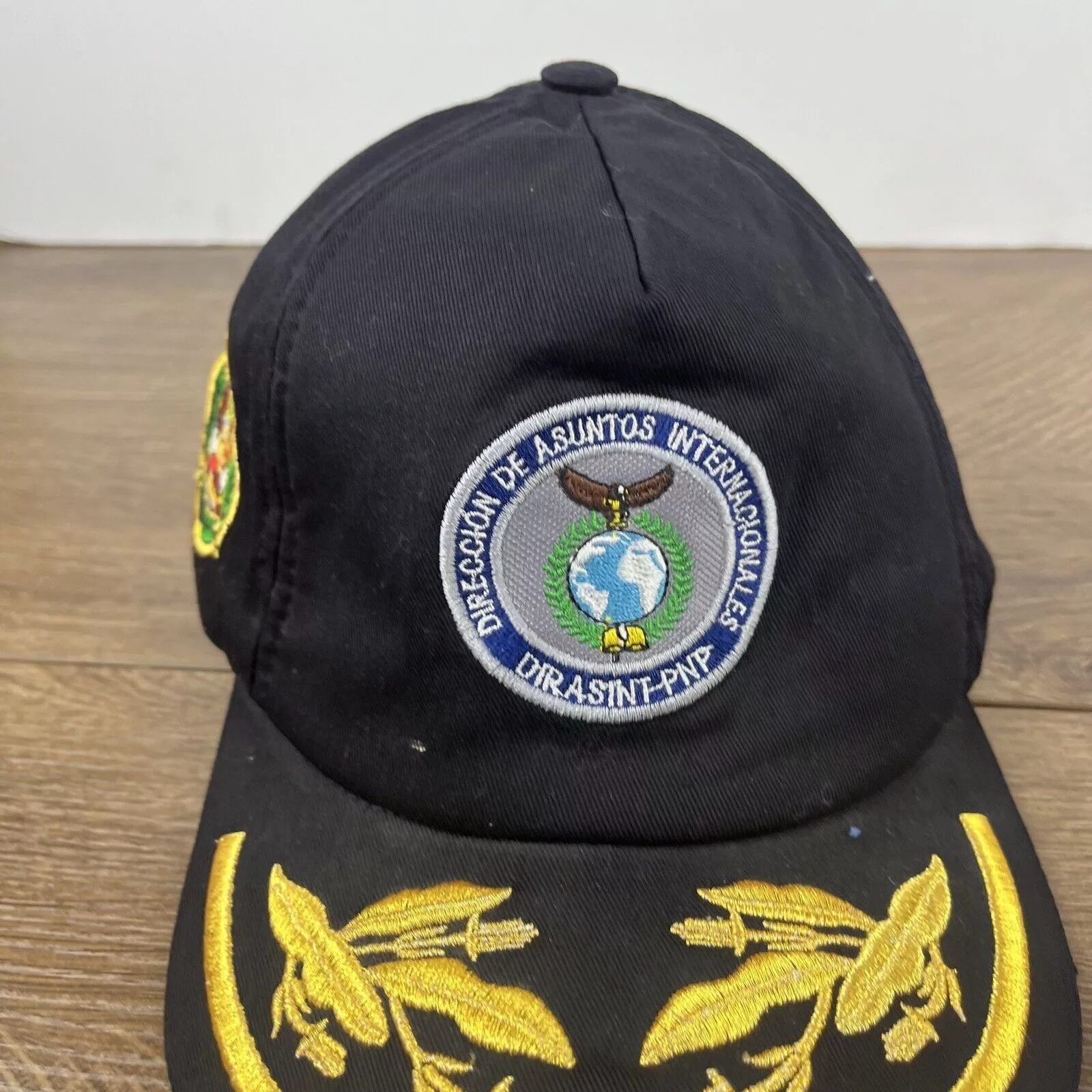 Other Hats Other Direccion De Asuntos Hat Dirasint PNP Adjustable Hat Black H