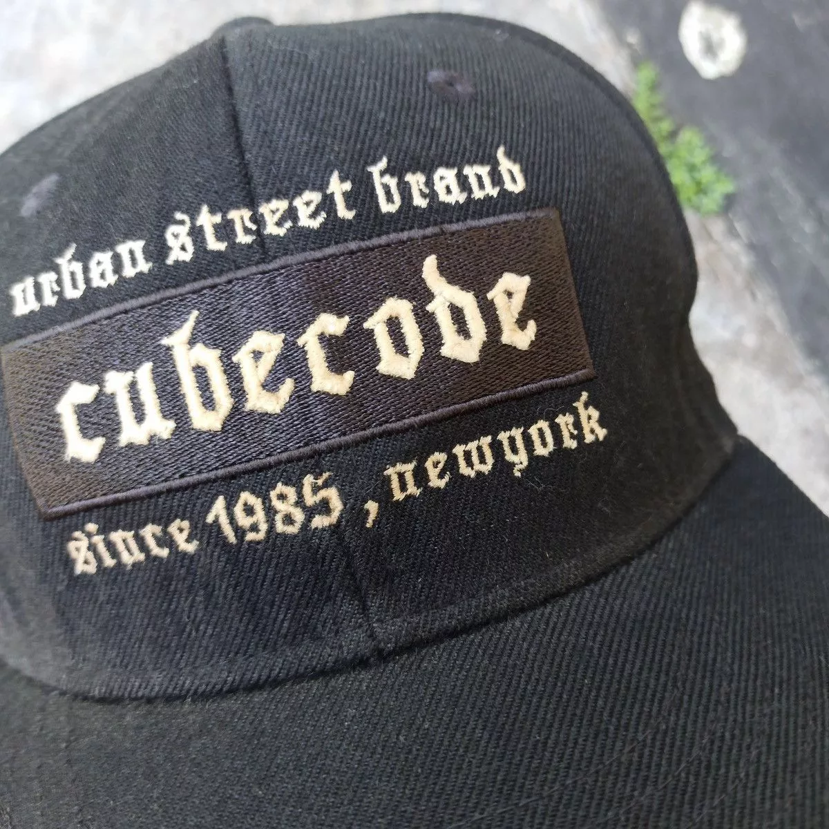 Hypebeast Hats Hypebeast Sick cubecode snapback hat Black