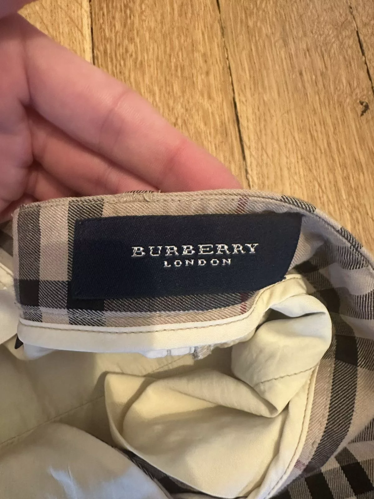 Burberry Shorts - Size Small Beige