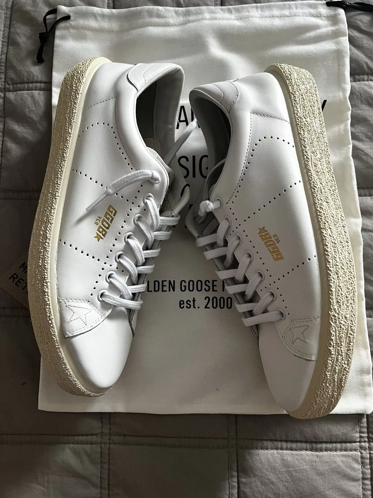 Golden Goose Low Top Sneakers Golden goose tennis low top White