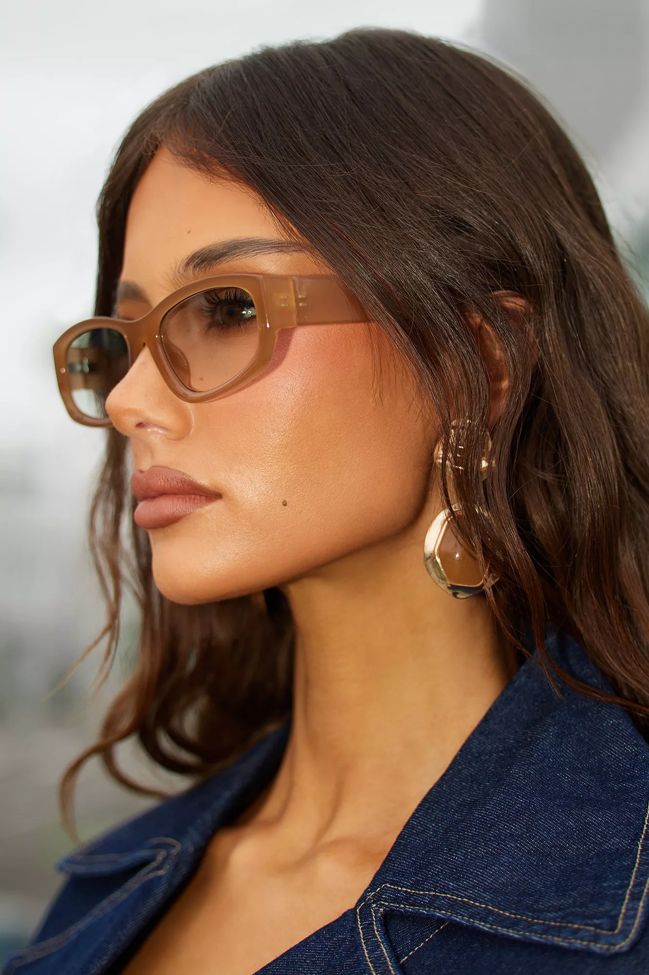 Full Bloom Glasses - Tan