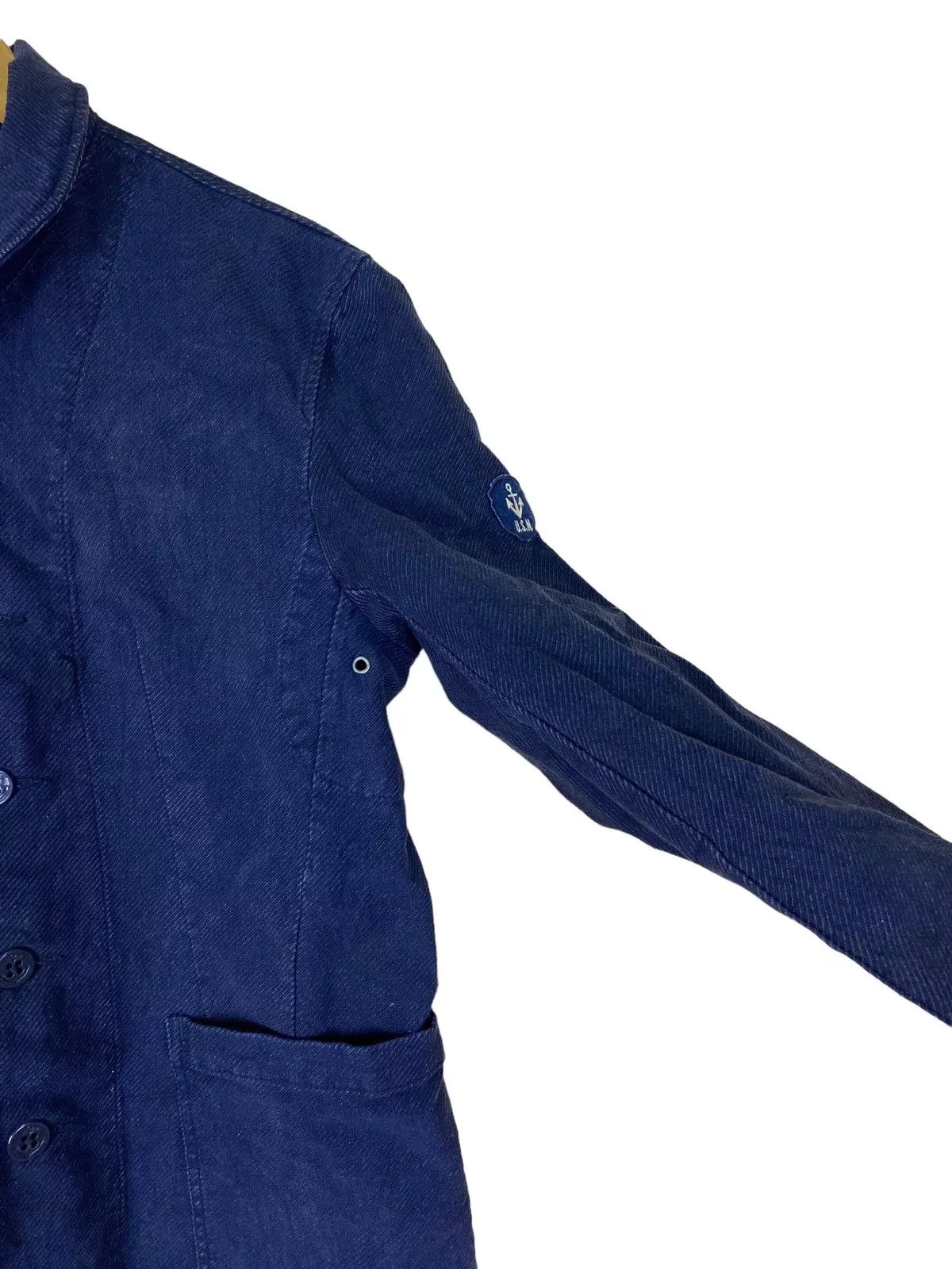 Avirex Light Jackets USN Avirex Corduroy Light Jacket Blue