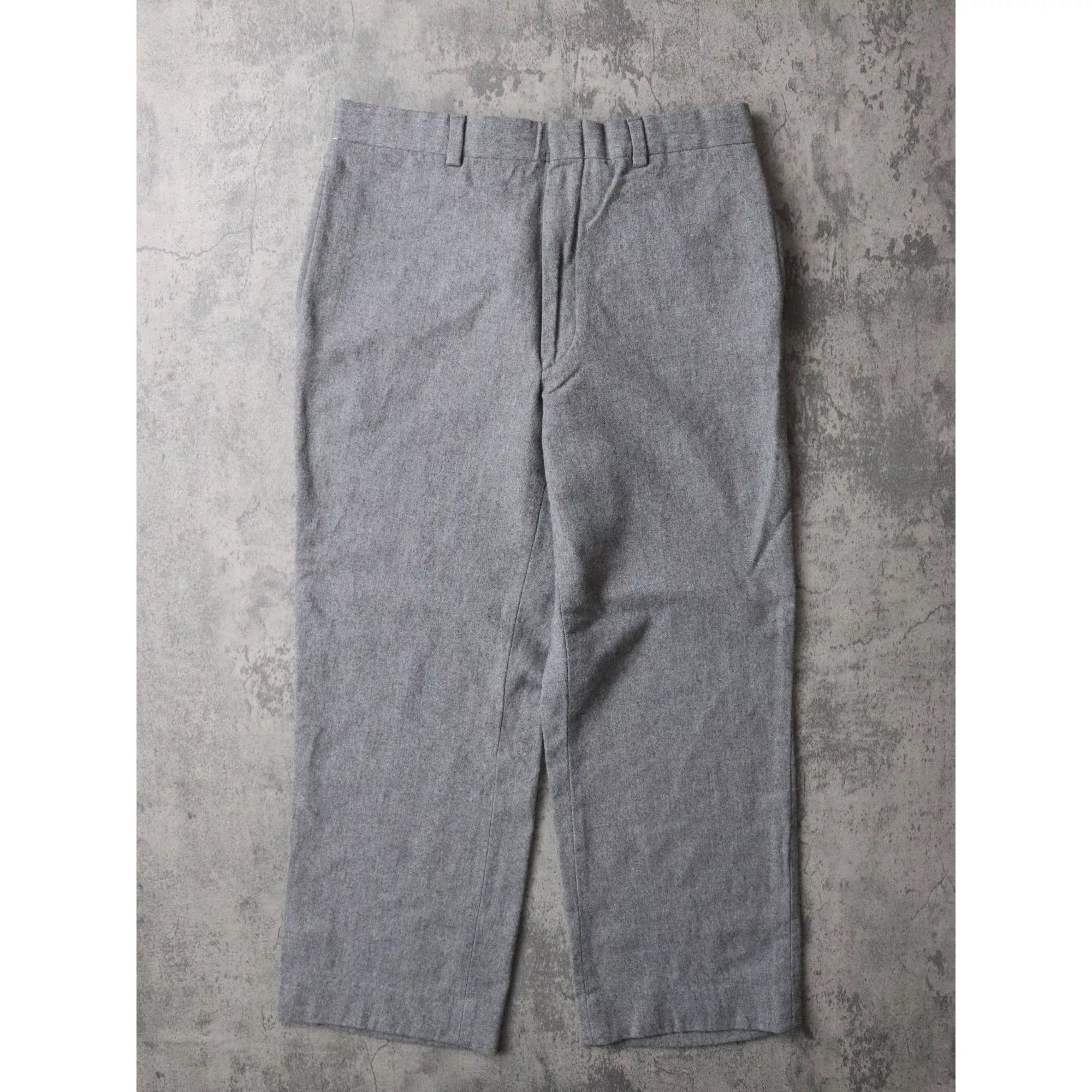 Pendleton Casual Pants Pendleton × Vintage 70s Vintage Pendleton Pants Wool Trousers Gray Gorpcore