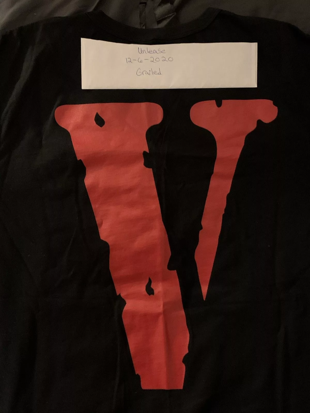 Vlone Short Sleeve T Shirts Vlone Red Staple Tee Size XL Multi