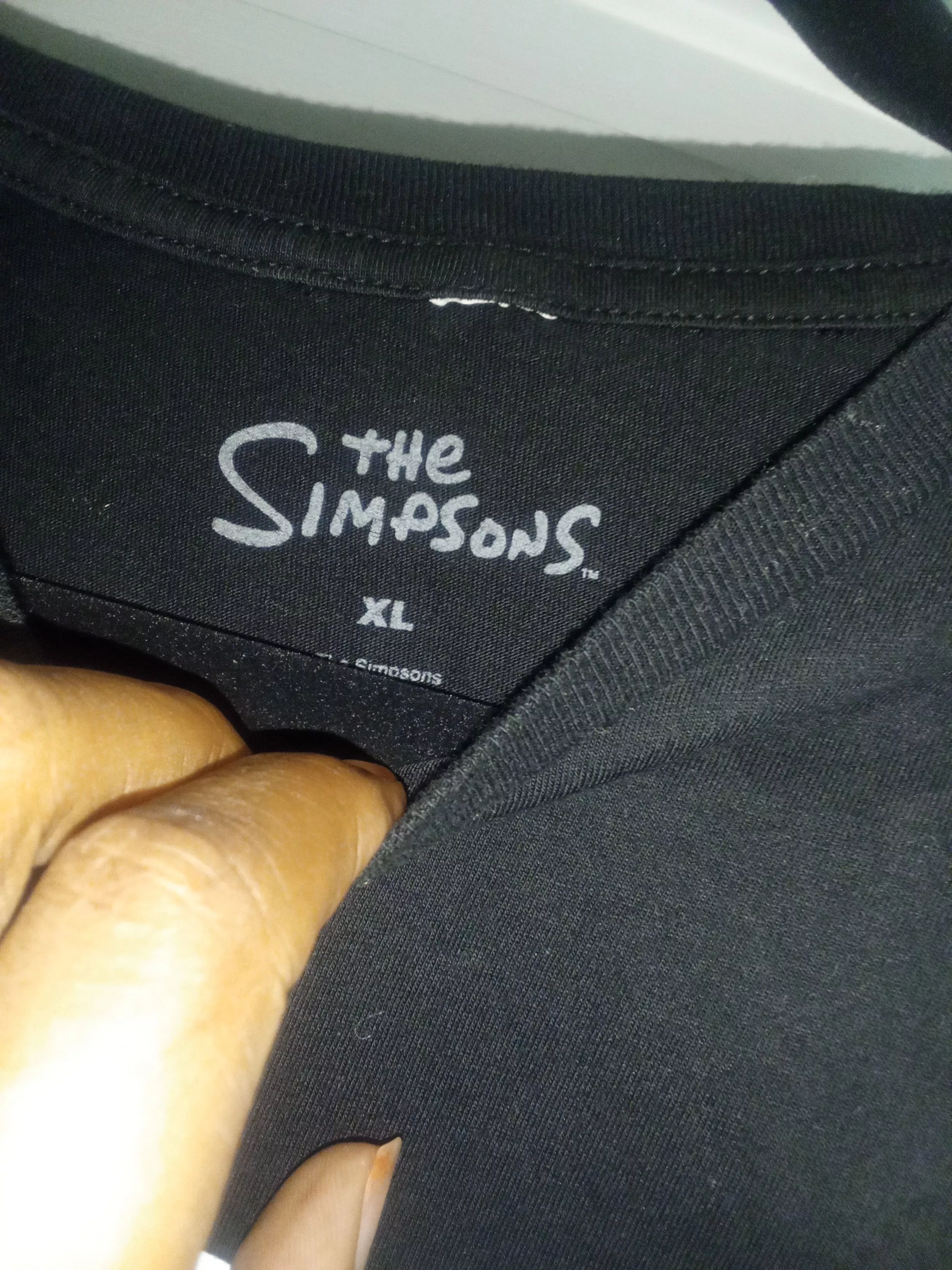 The Simpsons Short Sleeve T Shirts The Simpsons × Universal Studios THE SIMPSONS X UNIVERSAL STUDIOS SHIRT Black