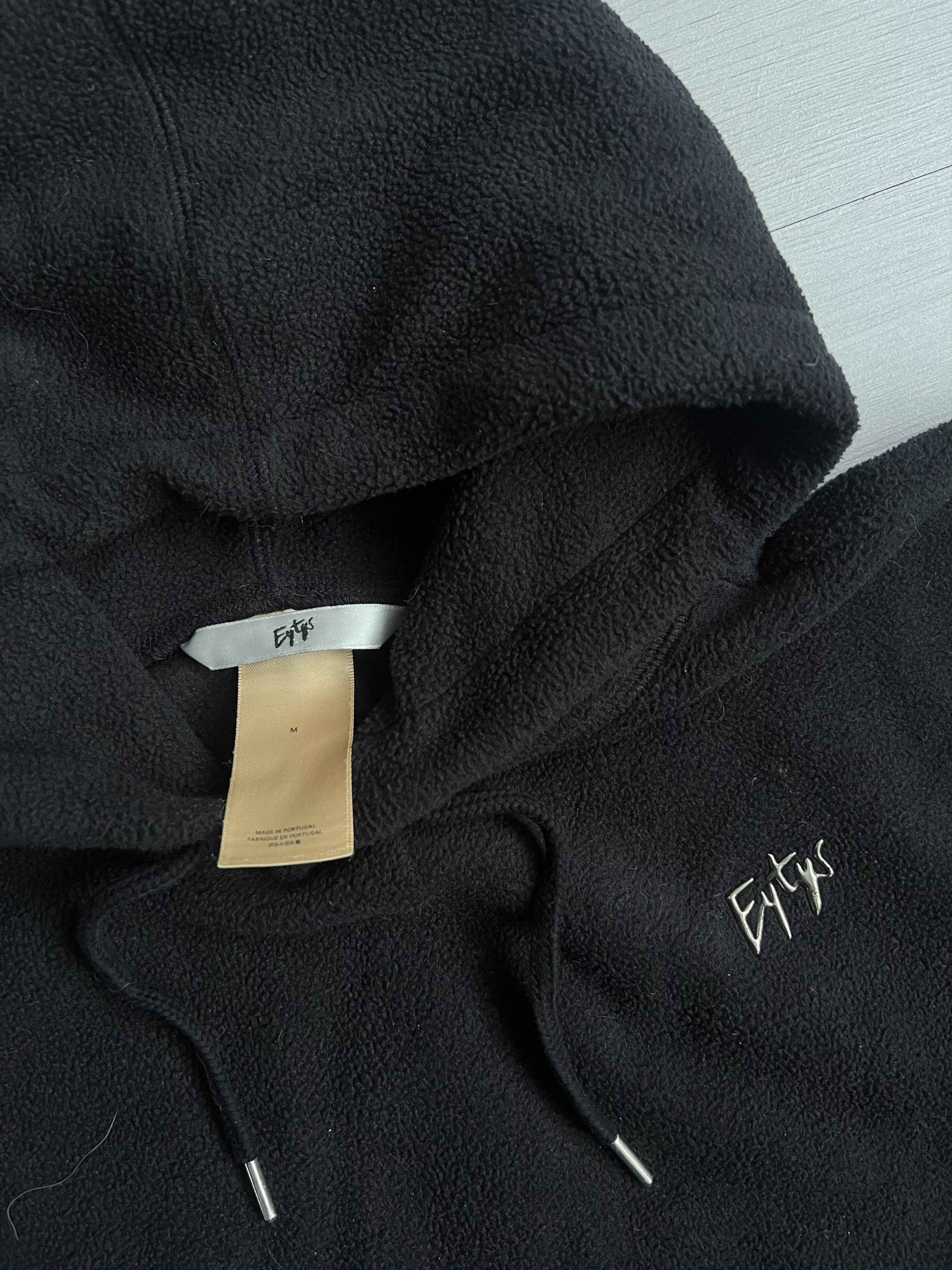 Eytys Hoodies Eytys Black Spike Hoodie