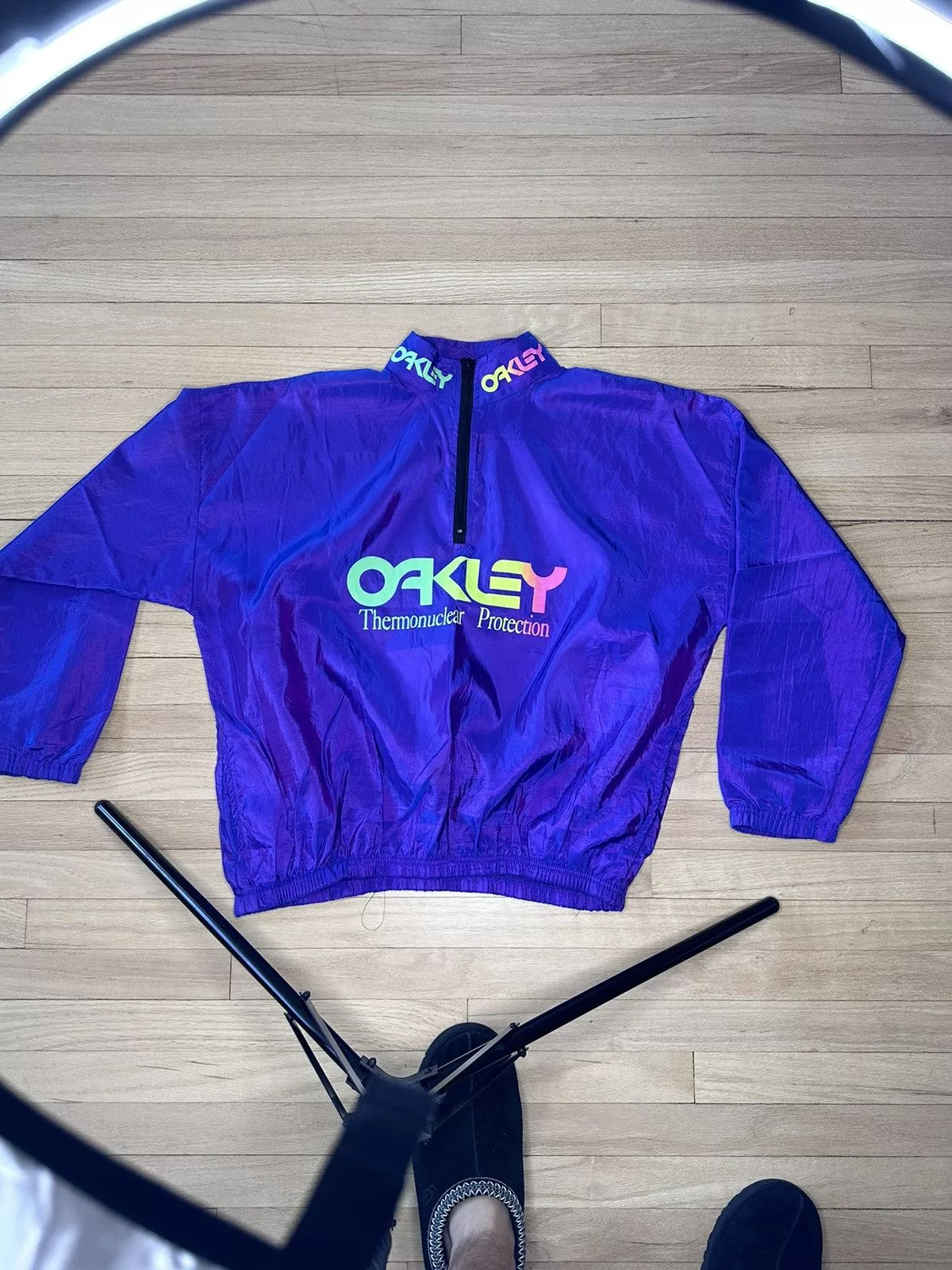 Oakley Light Jackets Vintage Oakley Surfstyle windbreaker Purple