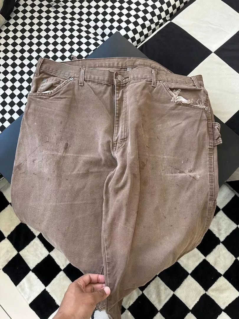 Dickies Denim DICKIES CARPENTER BROWN SIZE #40 Workwear
