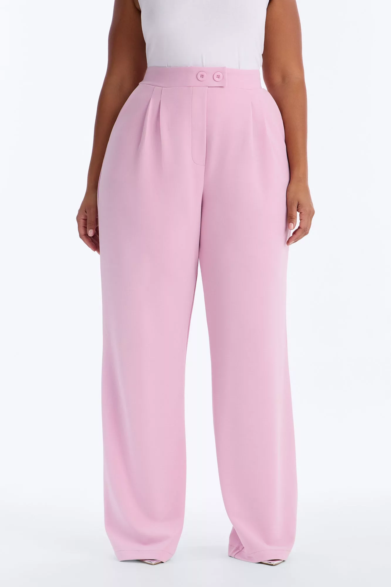 Feeling Focused Trouser - Light Pink