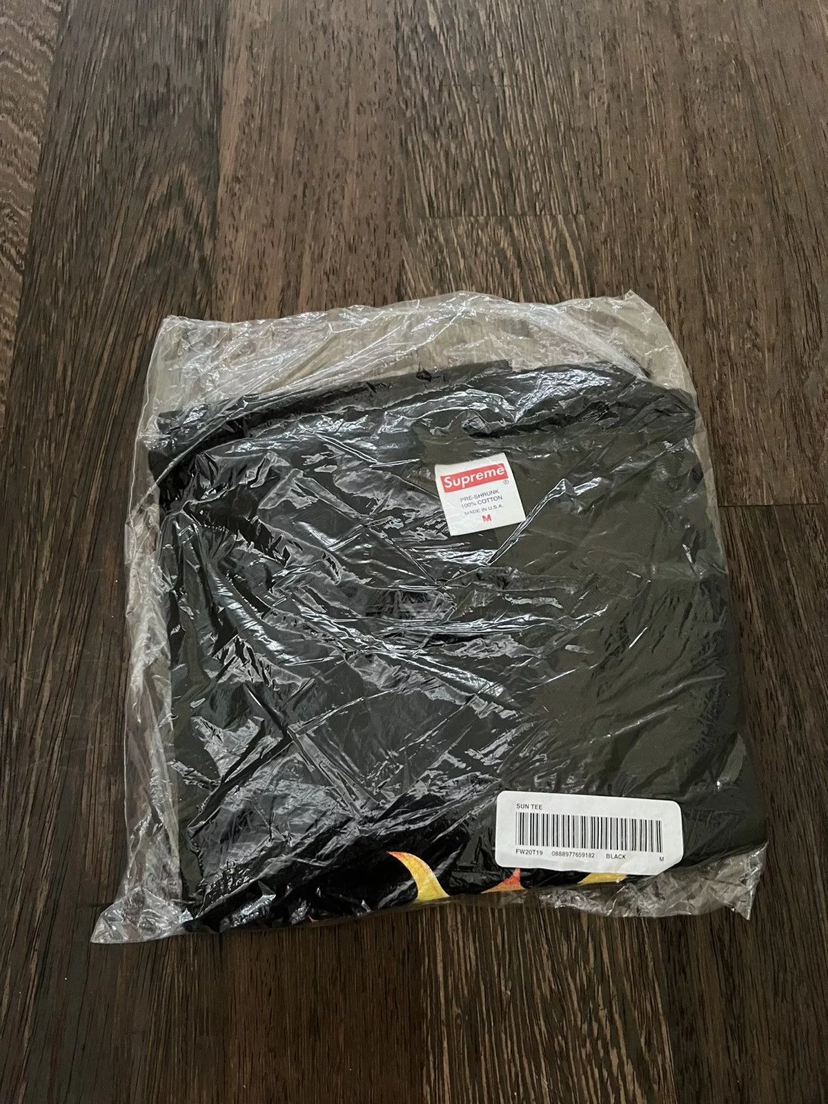 Supreme Short Sleeve T Shirts Supreme Sun Tee Black