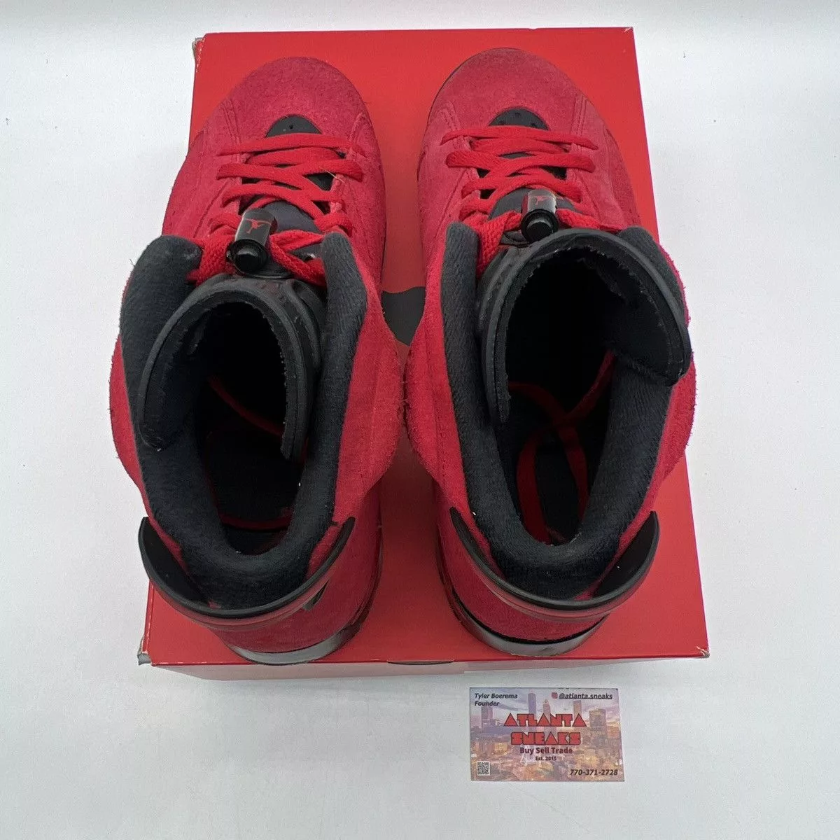 Jordan Brand Hi Top Sneakers Jordan Brand Air Jordan 6 Toro bravo Red