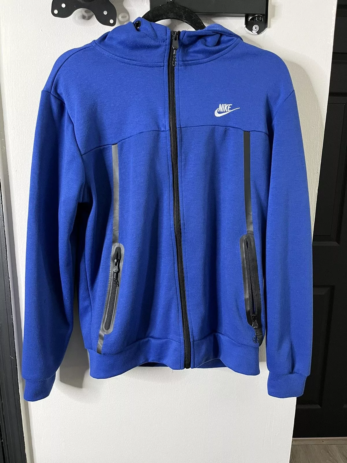 Nike Sweatshirts Hoodies Blue Nike zip up