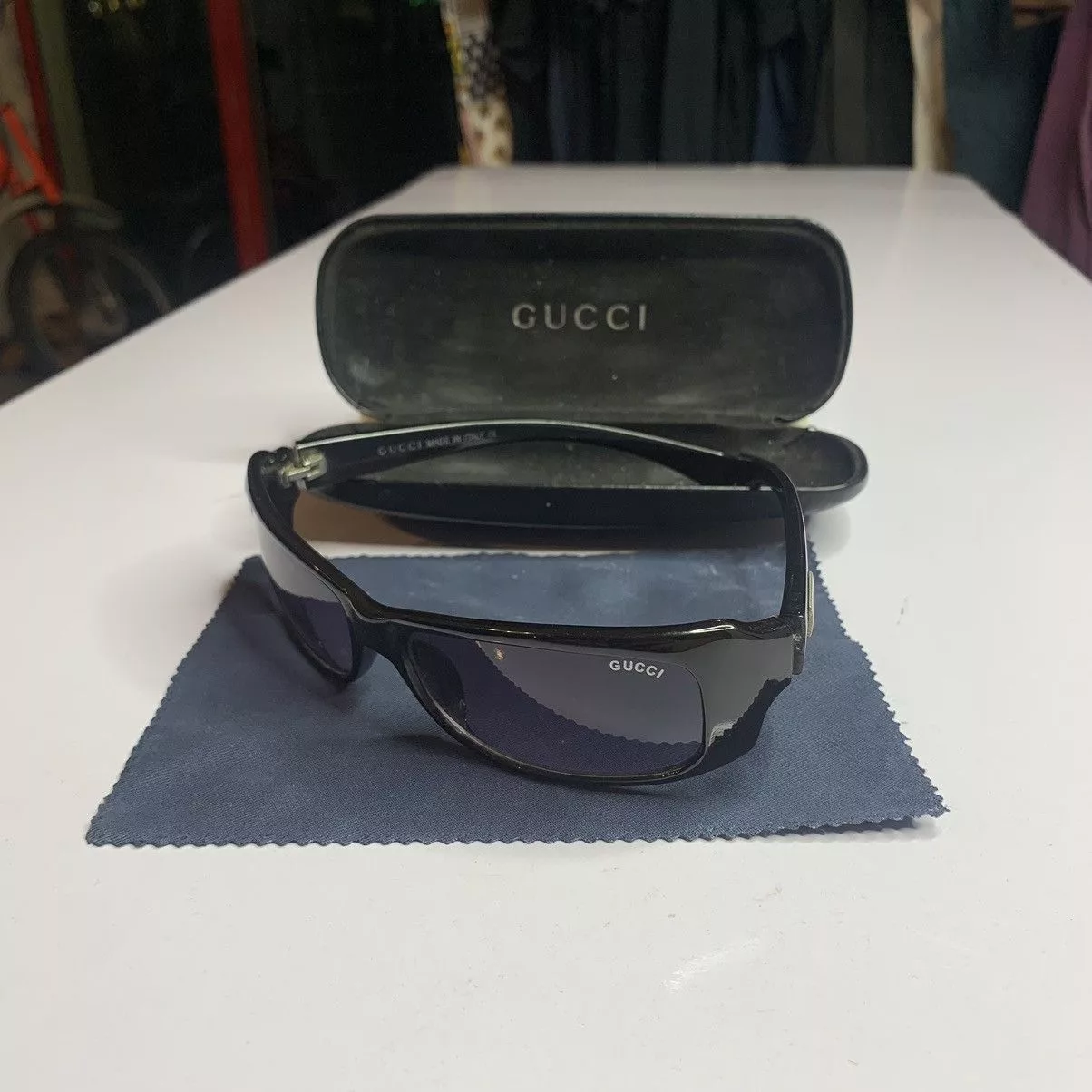 Vintage Gucci Sunglasses Black