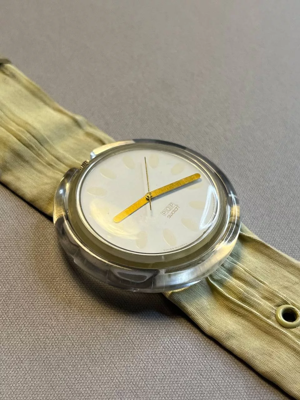Swatch Watches Swatch × Vintage Pop Swatch PWK146 NYMPHAEA 1991' White
