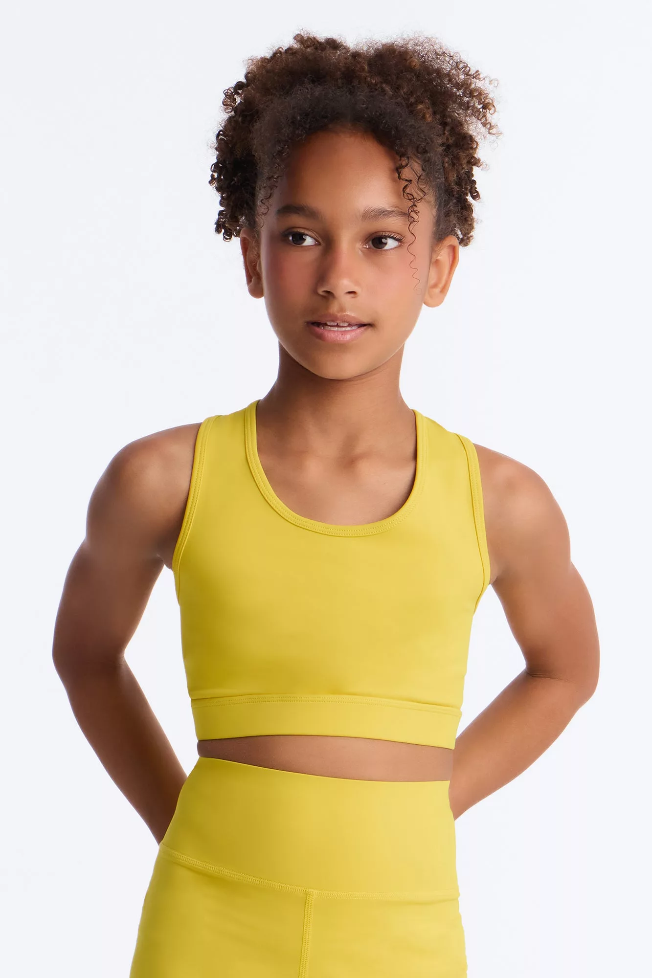 Mini Very Mindful Active Legging Set - Mustard