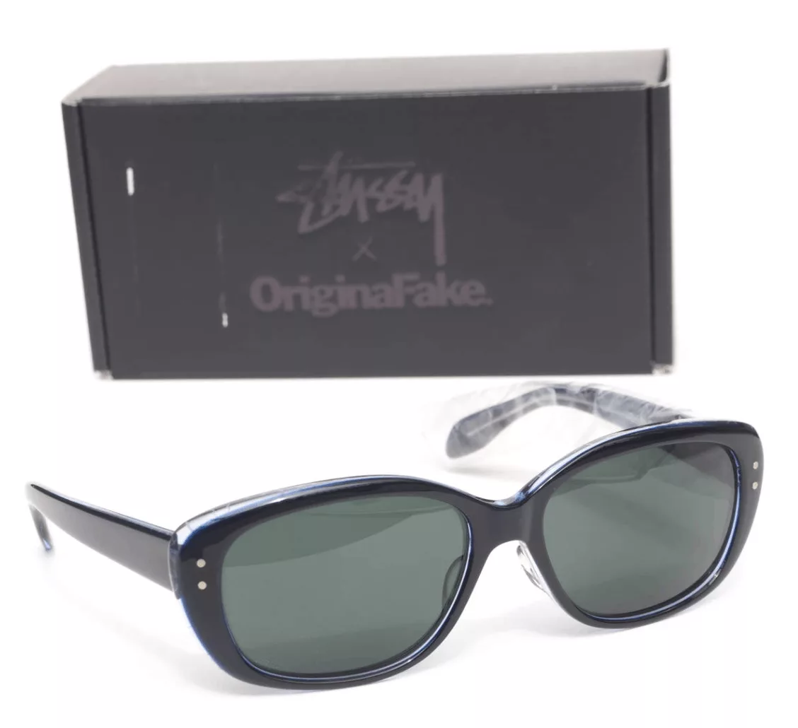 Kaws Glasses Kaws × Original Fake × Stussy KAWS x STUSSY x OriginalFake Sunglasses NAOMI Blue