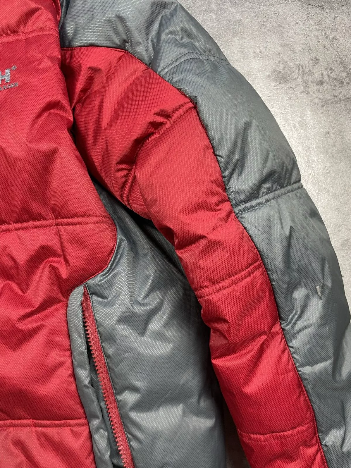 Helly Hansen Heavy Coats Helly Hansen × Japanese Brand Helly Hansen puffer jacket baggy oversize og vintage retro Red Gorpcore