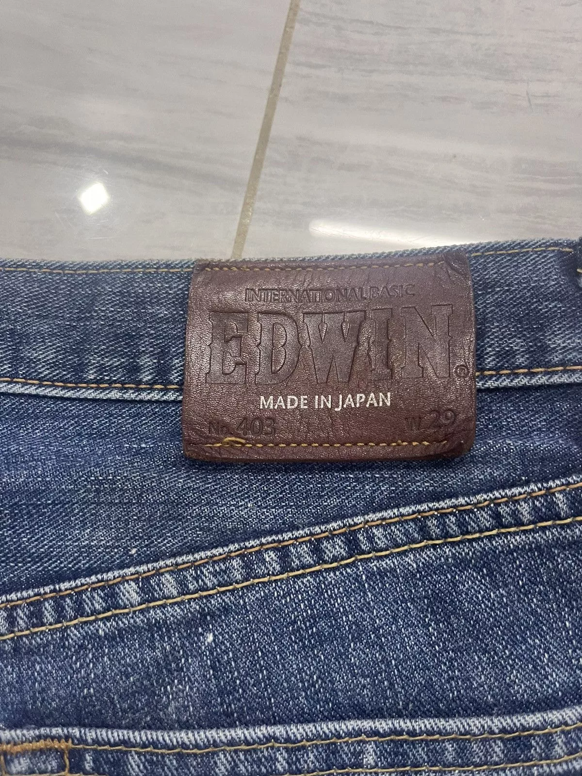 Edwin Denim Vintage Edwin Jeans streetwear Blue