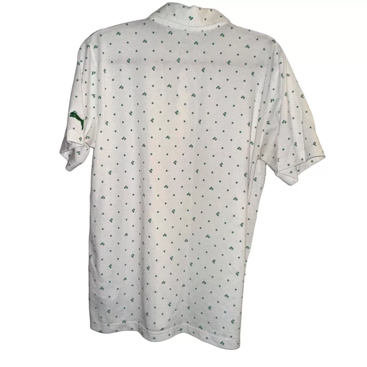 Puma Polos Puma diamond print polo shirt White