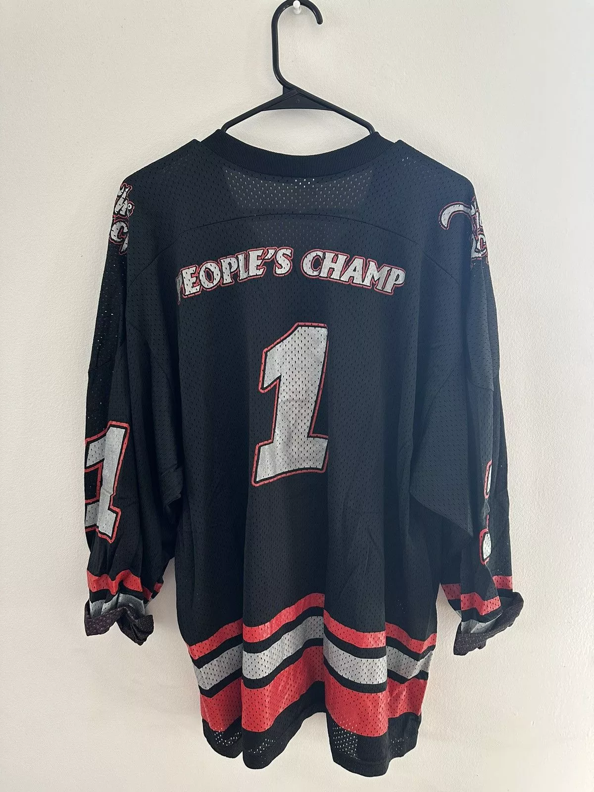 WWF Jerseys WWF Rock Jersey Black