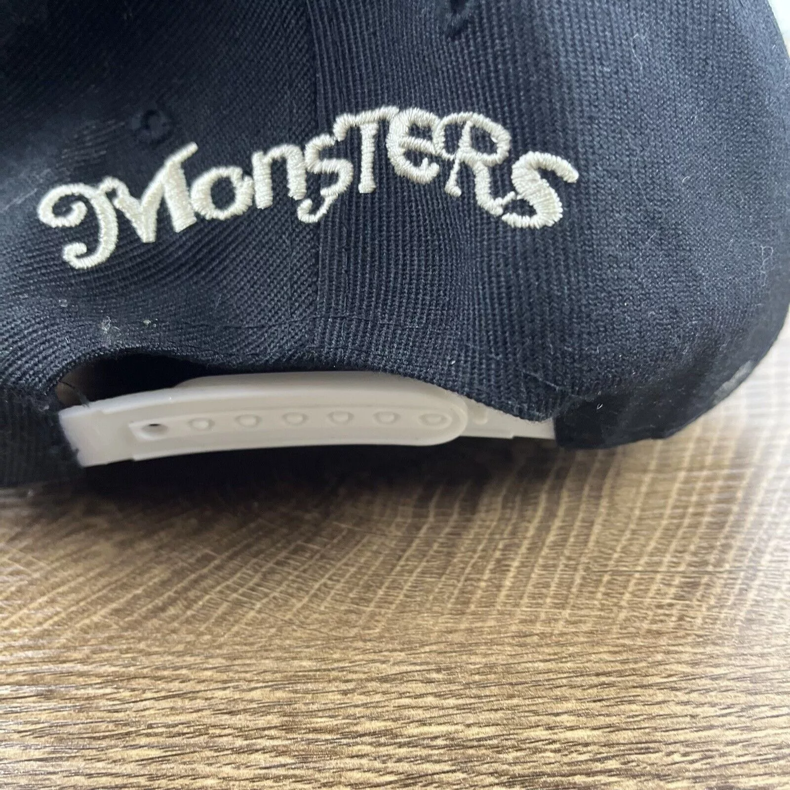 Other Hats Other Monsters Hat Monsters Snapback Hat Black Hat Adjustable Blac