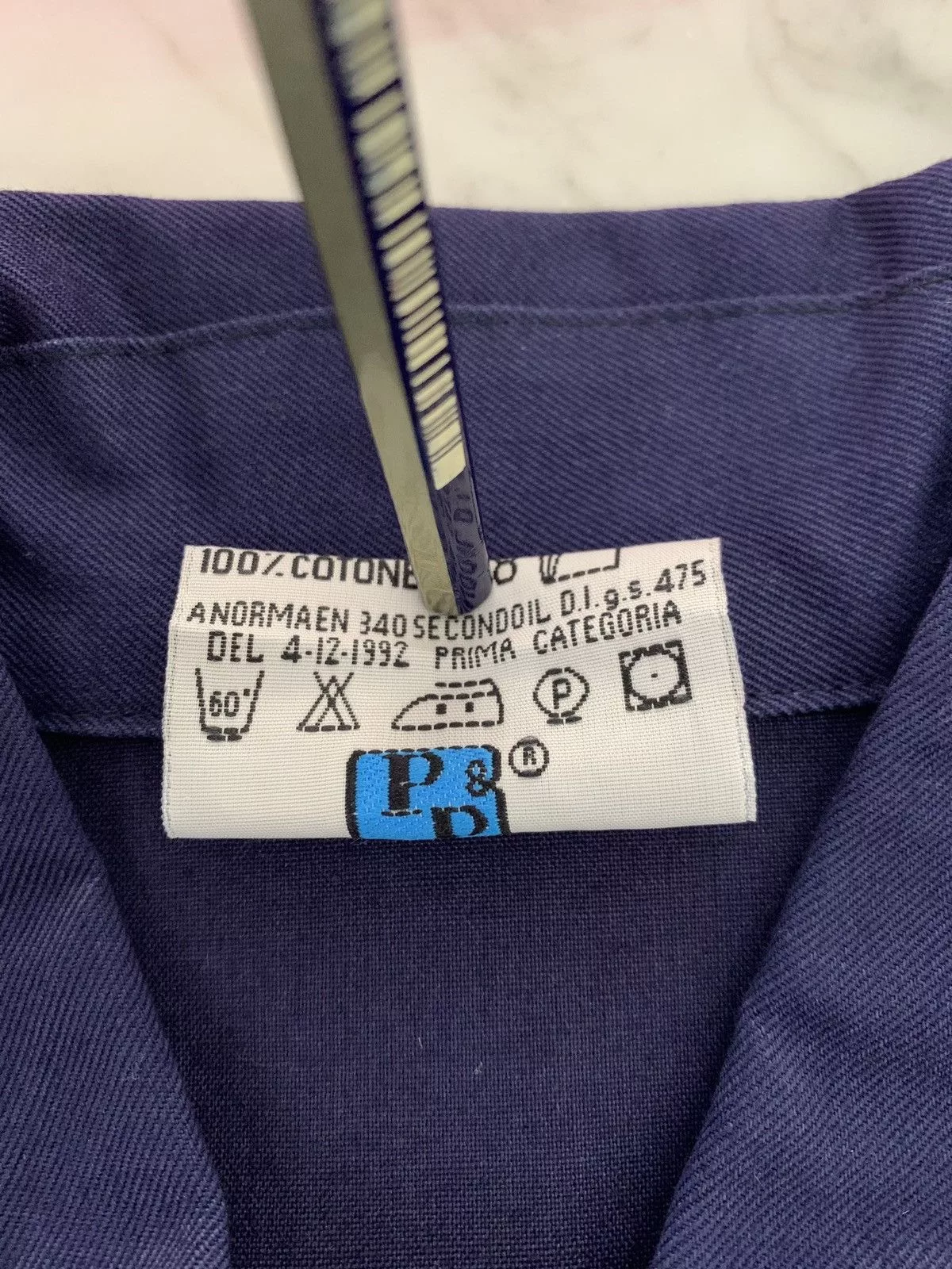 Italia Independent Heavy Coats Italia Independent Heavy Duty Cotton Jacket Blue