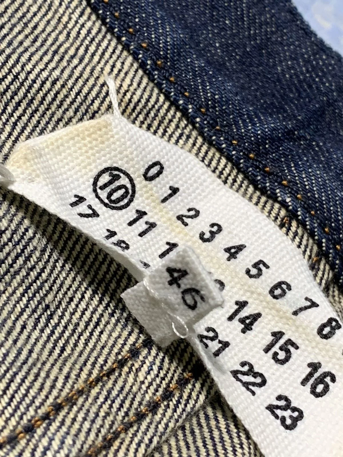 Maison Margiela Denim Jeans Blue